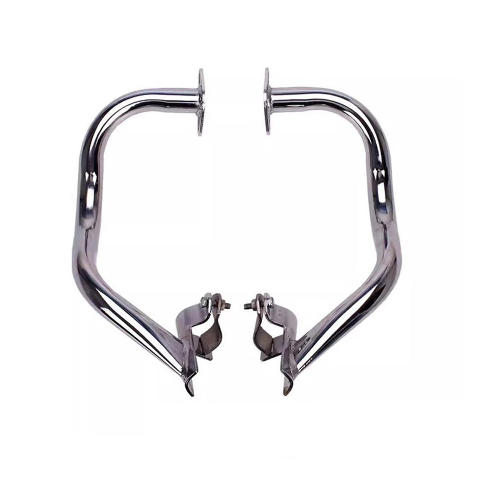 Motorrad Sturzbügel Für CB400 Für VTEC 1992-1998 Motorradteile L/R Autobahn Crash Bars Motorschutz Frontstoßstange Rahmen Seitenschutz Crash Bar Motorschutz(Chrome CB400 1992-98) von Mtuqvma