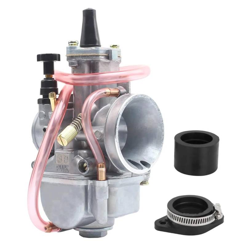 Motorradvergaser Für 2T 4T Motorräder ATV Quad UTV Off-Road Motorräder 21-34mm Universal Carbureto PWK Universal Motorrad Vergaser Motorrad-Vergaser(30 and Size A) von Mtuqvma