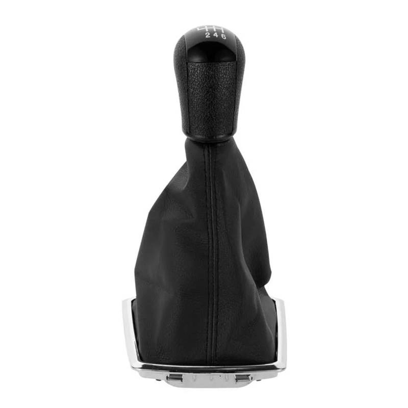 Schaltknauf Knauf Für Ford Für Focus 2 Für Mondeo MK2 2005 2006 2007 2008 Auto Zubehör Schaltknauf Hebel Gaitor Shifter Boot Abdeckung Fall Auto Schalthebel(Black 6 Speed) von Mtuqvma