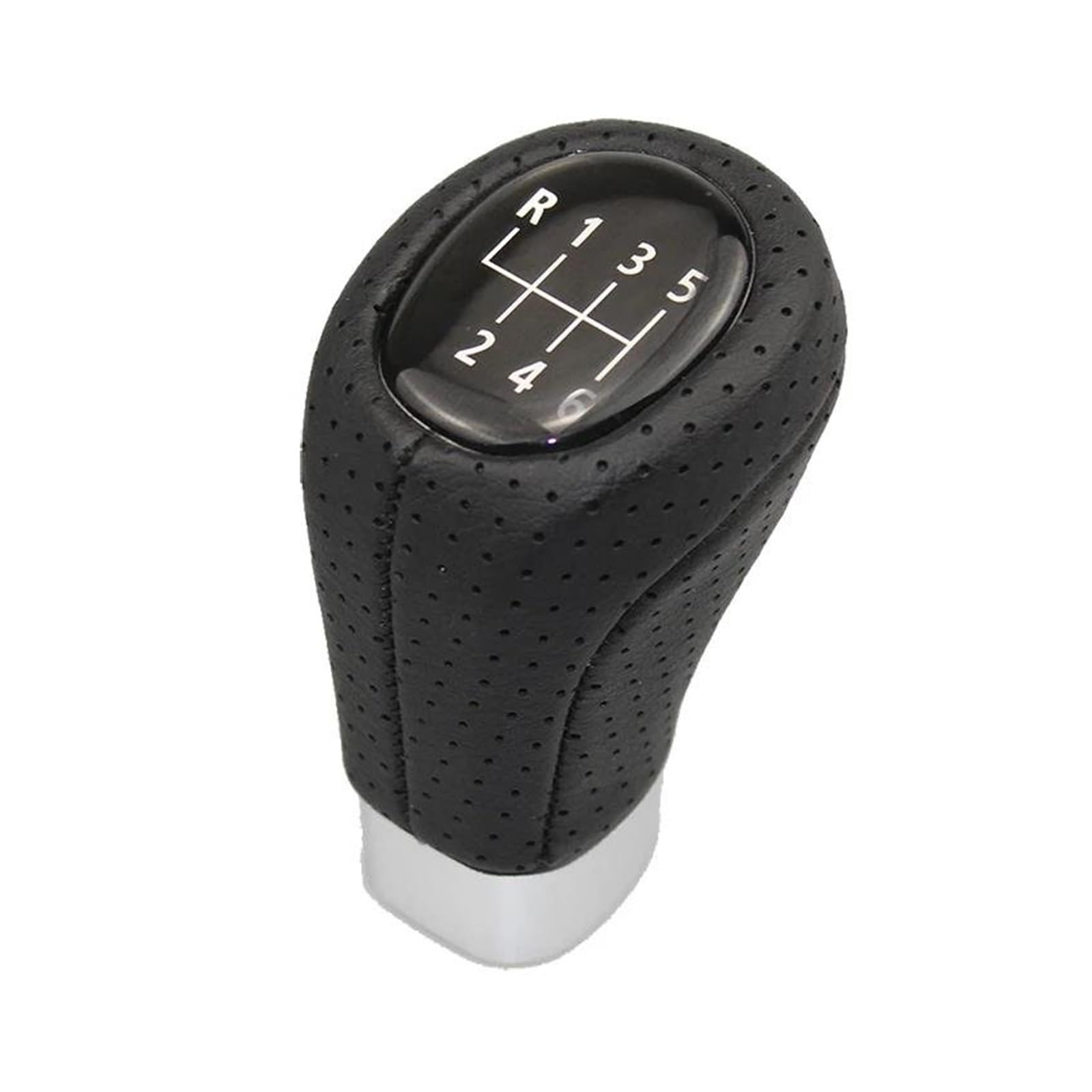 Schaltknauf Knauf Für Sport Für 1 3 E81 E82 E90 E91 E92 Automobil Schalthebel Kopf Shifter 5/6 Geschwindigkeit Auto Schaltknauf Auto Schalthebel(Black02) von Mtuqvma