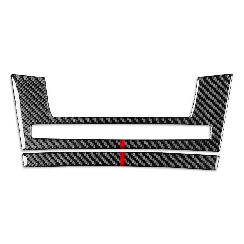 Schalttafelabdeckung Trims Für 5 Series E60 2004-2007 Sitz Heizung Taste Panel Abdeckung Trim Aufkleber Carbon Faser Panel Schutz Rahmen Trim Aufkleber(B3) von Mtuqvma