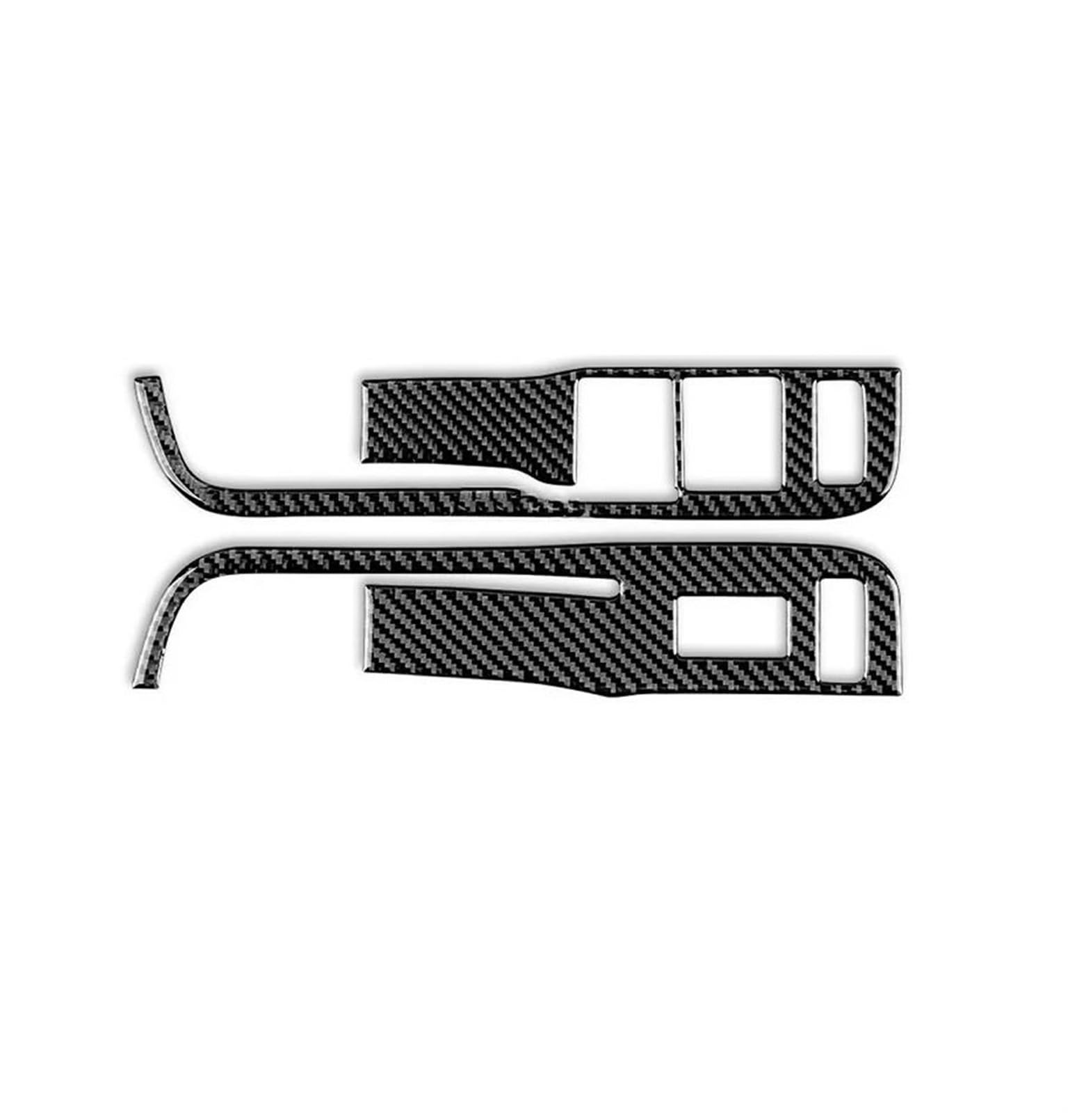 Schalttafelabdeckung Trims Für Chevrolet Für Camaro 2010-2015 Auto Carbon Faser Aufkleber Fensterheber Bedienfeld Dekoration Abdeckung Trim Panel Schutz Rahmen Trim Aufkleber(Black Stickers B) von Mtuqvma