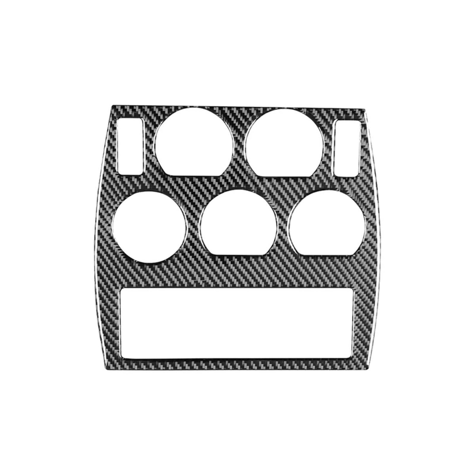 Schalttafelabdeckung Trims Für Chevy Für Corvette Für C3 1968-1982 Auto Carbon Fiber Center Konsole Panel Abdeckung Trim Innen Panel Schutz Rahmen Trim Aufkleber von Mtuqvma