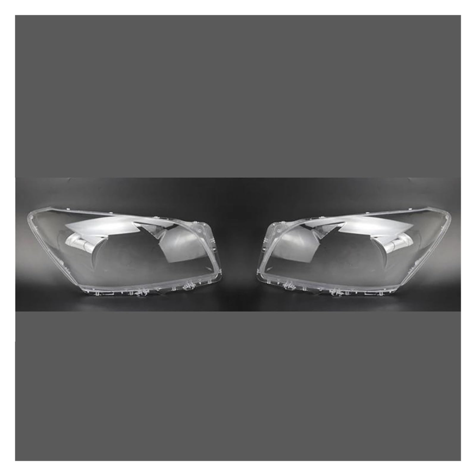 Scheinwerferglas Für Toyota Für RAV4 2009-2012 Auto Front Scheinwerfer Abdeckung Auto Scheinwerfer Objektiv Schatten Scheinwerfer Streuscheibe(Left and Right) von Mtuqvma