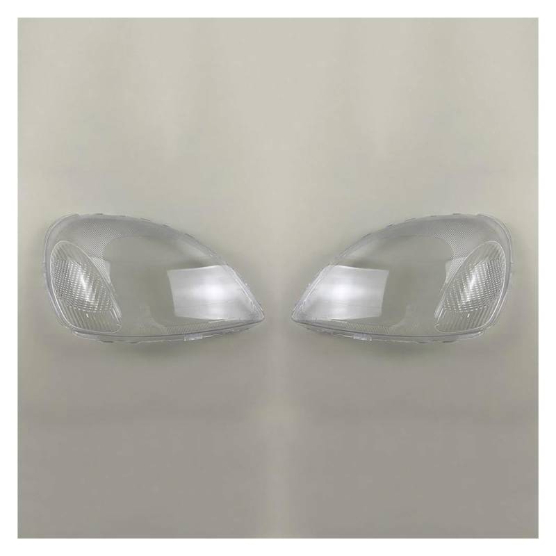 Scheinwerferglas Für Toyota Für Yaris 1999 2000 2001 2002 Scheinwerfer Abdeckung Shell Transparent Lampenschirm Scheinwerfer Objektiv Lampe Maske Scheinwerfer Streuscheibe(Left and Right) von Mtuqvma