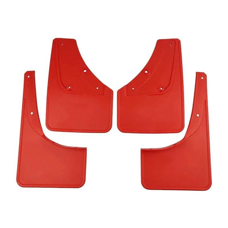 Schmutzfänger Für Suzuki Für Jimny 2019-2023 Kotflügel Auto Schmutzfänger Kotflügel Schlamm Flap Guard Splash Guards Kotflügel(Red 4pcs Logo) von Mtuqvma