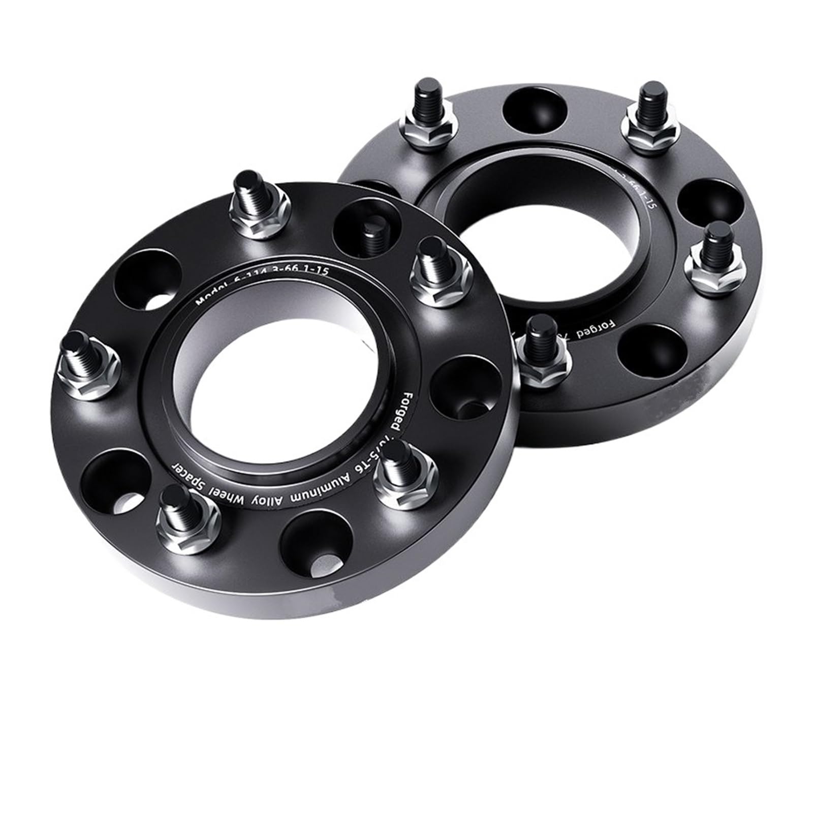 Spurverbreiterungen Für Alfa Für Romeo Für Stelvio 2/4PCS 5x11 0 65.1 M14x1.5 Flansch Platte T6-7075 Spurverbreiterungen Nabe Verbreitert Adapter Spurverbreiterung(2pcs 25mm) von Mtuqvma