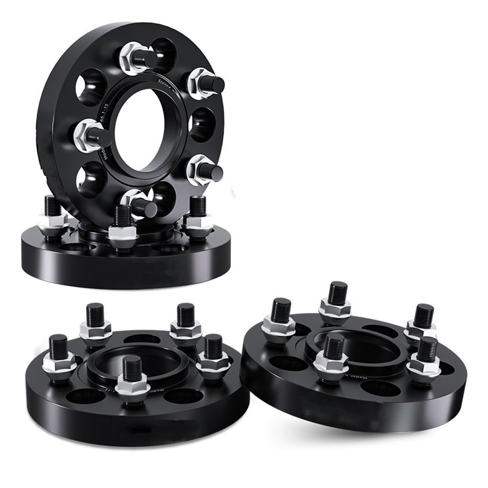 Spurverbreiterungen Für Alfa Für Romeo Für Stelvio 2/4PCS 5x11 0 65.1 M14x1.5 Flansch Platte T6-7075 Spurverbreiterungen Nabe Verbreitert Adapter Spurverbreiterung(4pcs 30mm) von Mtuqvma