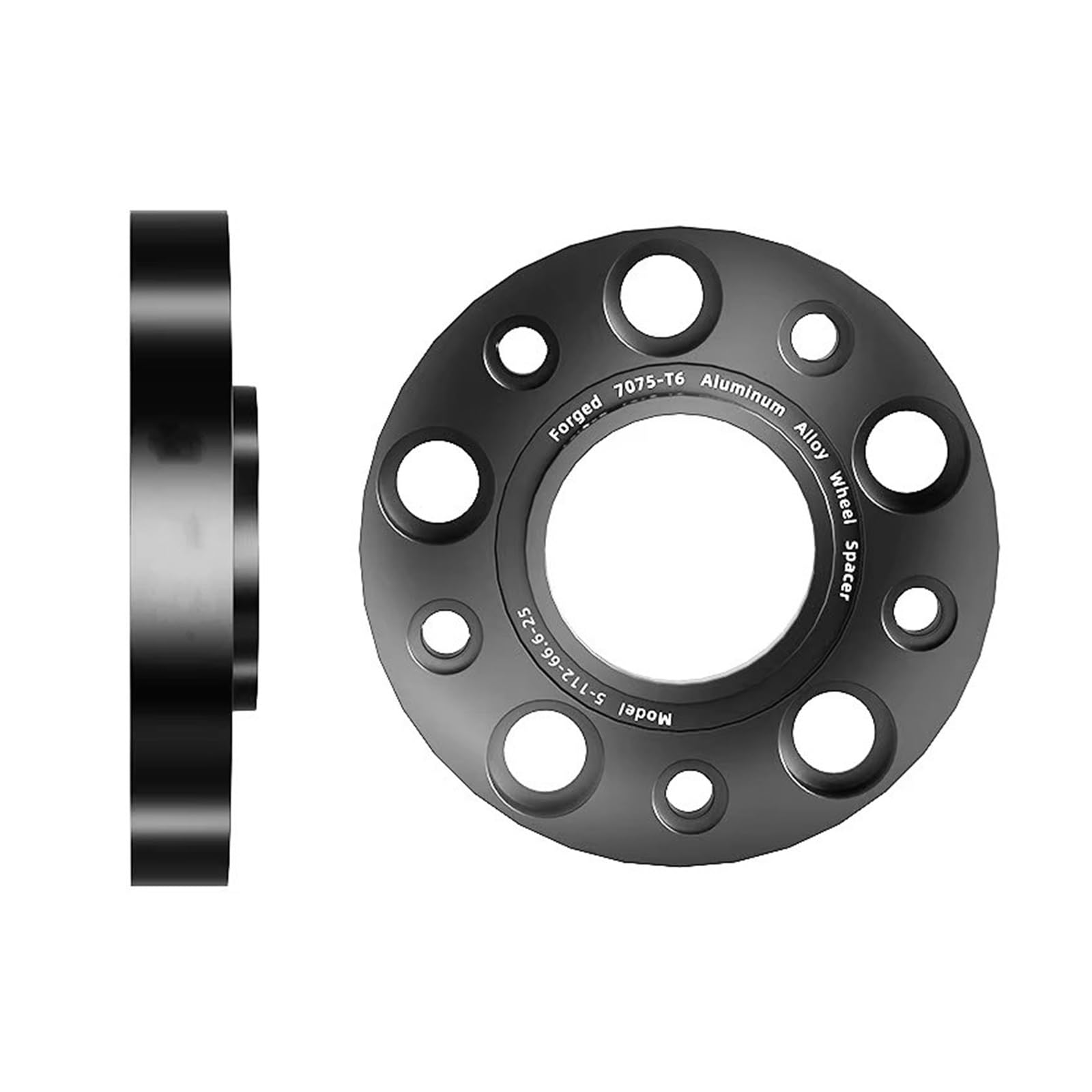 Spurverbreiterungen Für Benz 2 Stück Eingebettete Spurverbreiterungen 5x112 CB 66.6 Mm Felgenadapter Geschmiedet Speziell Spurverbreiterung(2pcs 30mm) von Mtuqvma