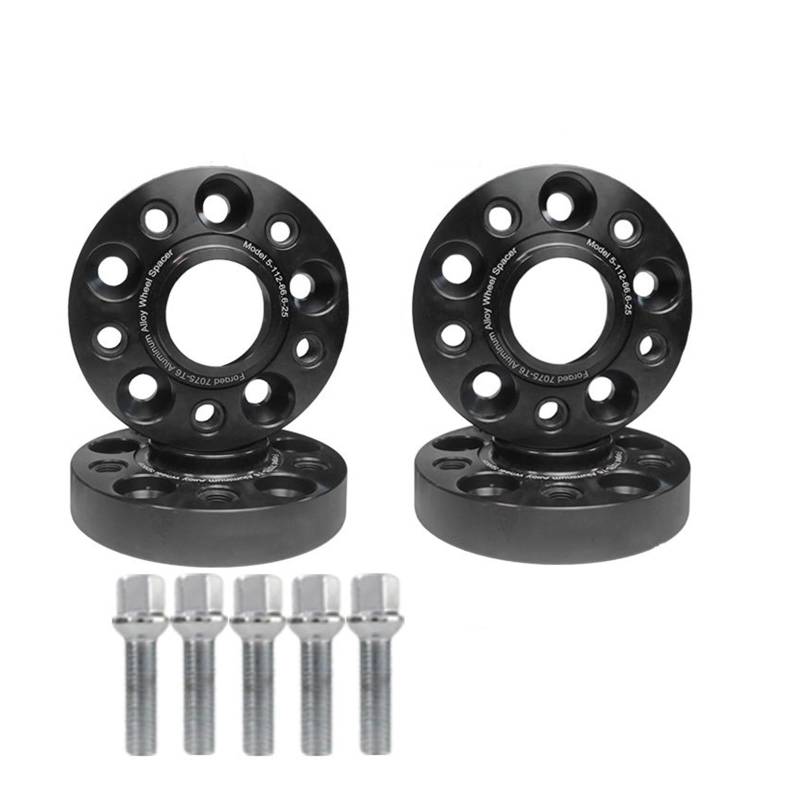 Spurverbreiterungen Für Benz 4 Stücke Rad Spacer Adapter Erweiterung 5x112 Hubcentric 66.6 M14X 1.5 Mutter Aluminium Auto Separadores Zubehör Spurverbreiterung(4pcs Spacer 30mm) von Mtuqvma