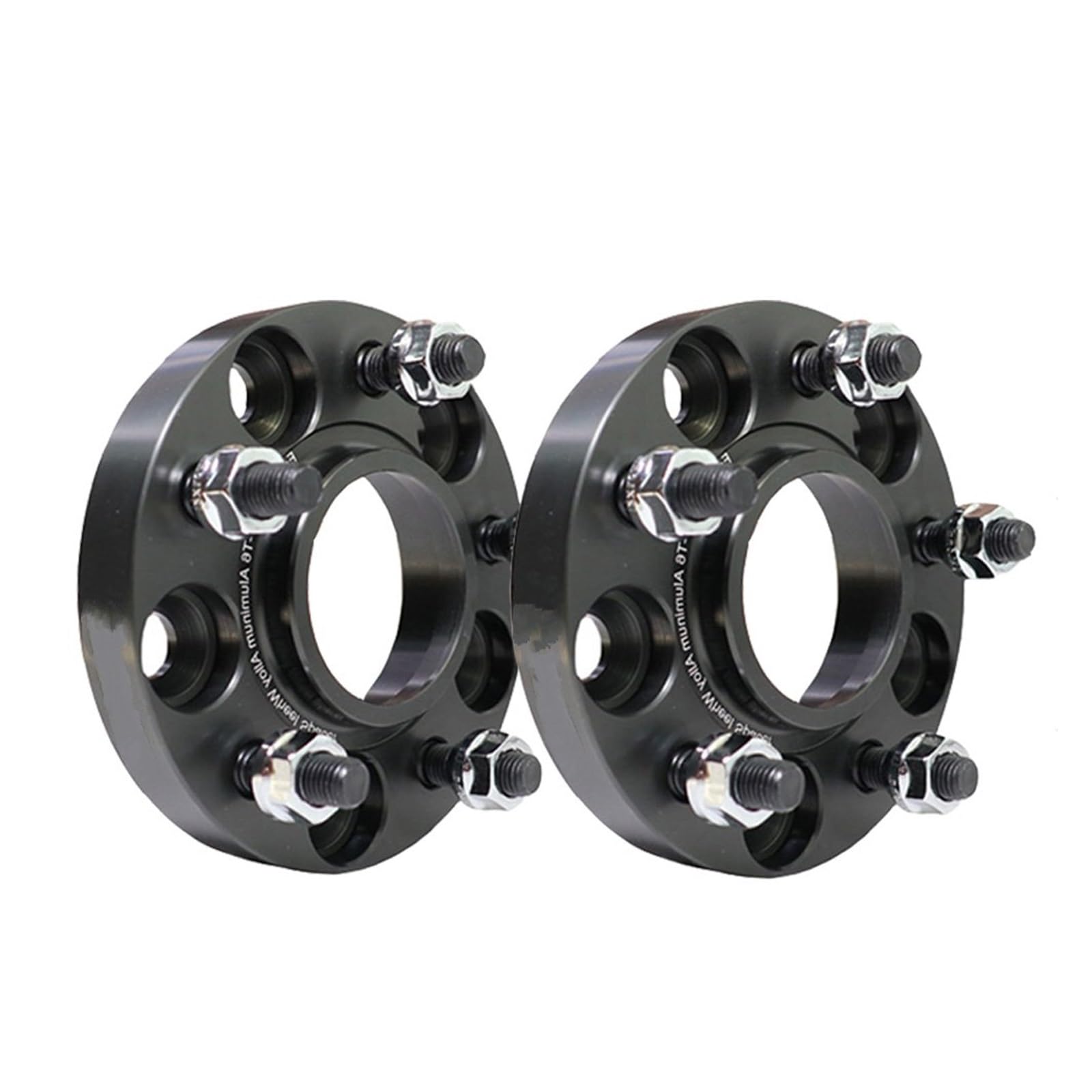 Spurverbreiterungen Für Chery Für Exeed Für LX 2PCS PCD 5x108 Hubcentric 60,1mm Aluminium Legierung Rad Spacer Adapter Spurverbreiterung(2pcs 25mm-BK) von Mtuqvma