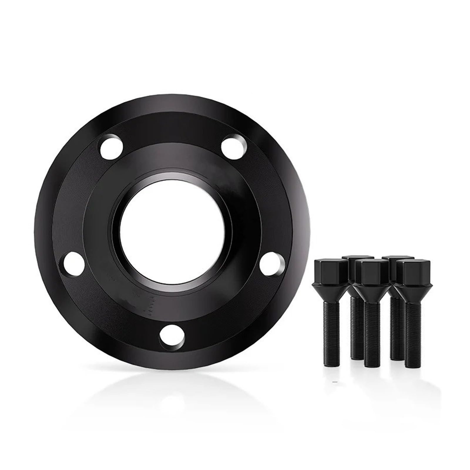 Spurverbreiterungen Für Ford Für F 150 2013-2024 6X13 5 87,1 M14X 1,5 Hub Centric Schwarz Geschmiedet Rad Spacer Flansch Platte 15/20/25/30/35mm 2/4 Stücke Auto Rad Distanzstück Adapter(4pcs 20mm) von Mtuqvma