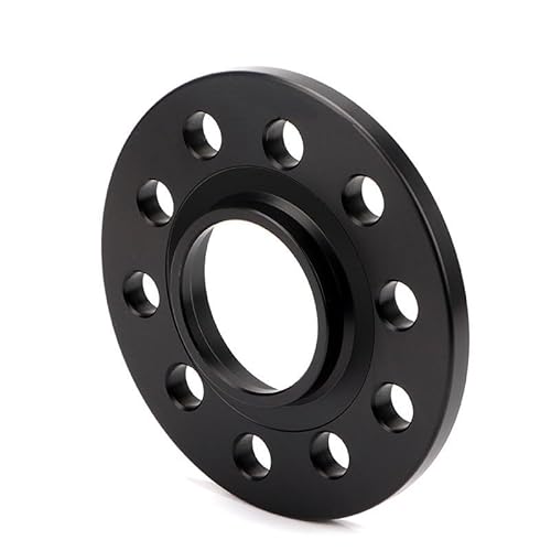 Spurverbreiterungen Für Jeep Für Grand Für Cherokee 2 Stück 3/5/8/10/12mm Rad Spacer Adapter PCD 5x130/5x127 CB 71,6mm Spurverbreiterung(2PCS 10mm Black) von Mtuqvma