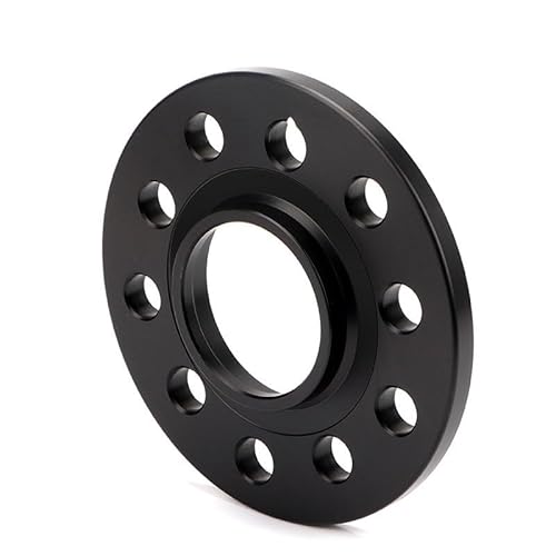 Spurverbreiterungen Für Jeep Für Grand Für Cherokee 2 Stück 3/5/8/10/12mm Rad Spacer Adapter PCD 5x130/5x127 CB 71,6mm Spurverbreiterung(2PCS 12mm Black) von Mtuqvma