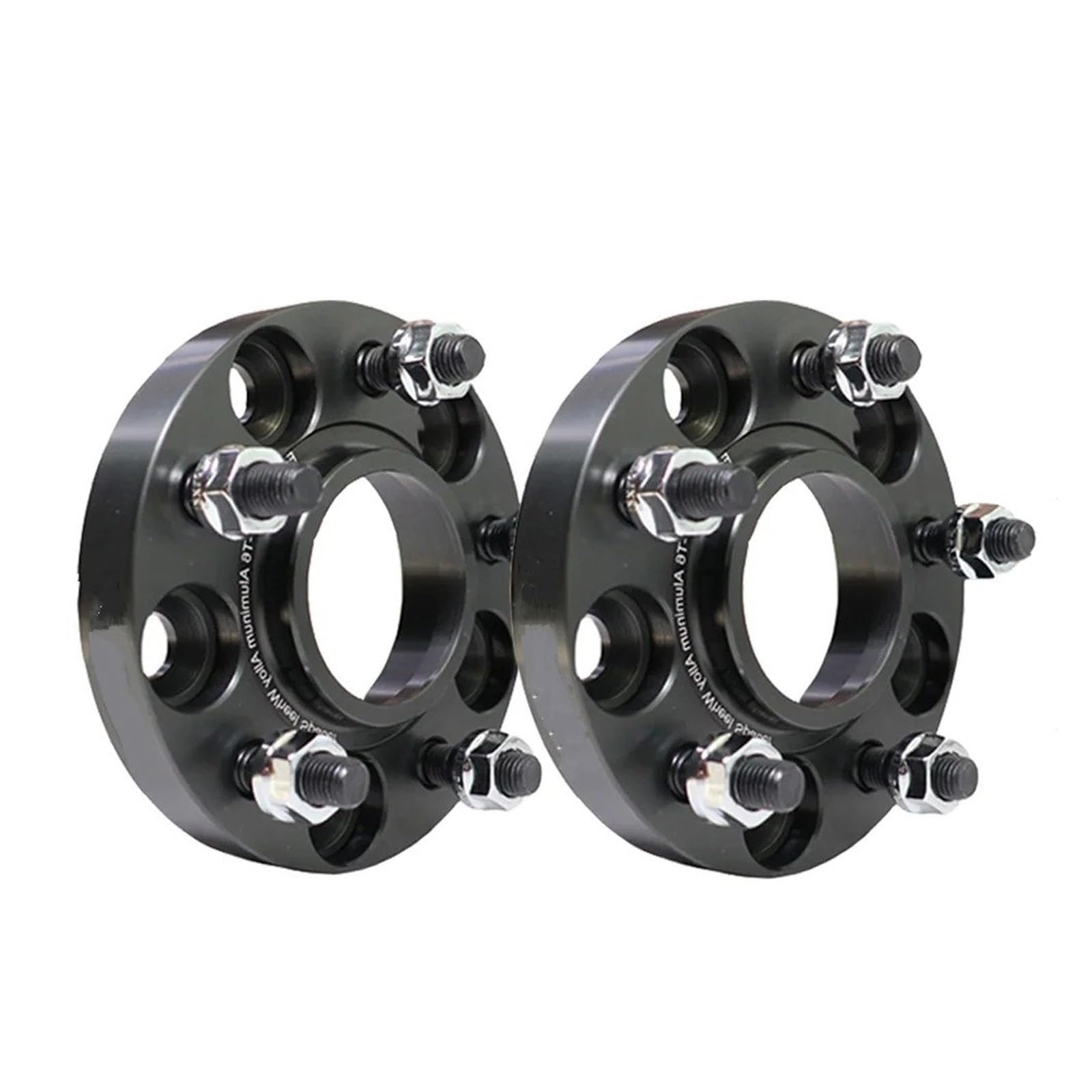 Spurverbreiterungen Für Toyota 86 2 Stück 15/20/25/30/mm 5x100 56,1mm Rad Spacer Adapter 5 Lug Auto Rad Distanzstück Adapter(2pcs Spacer 25mm-BK) von Mtuqvma