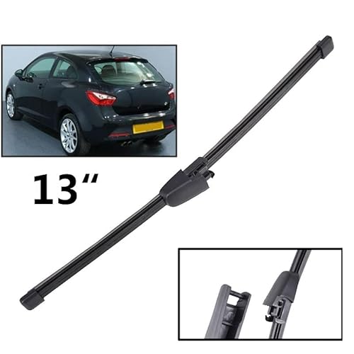 Scheibenwischer 13" Heckwischerblatt for Seat Ibiza Sport Coupe 6J 2011-2017 Windschutzscheibe Windschutzscheibe Heckscheibe von Muarted