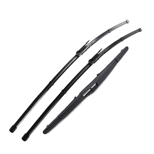 Scheibenwischer vorne und hinten Wischerblätter Set for Citroen C4 Schrägheck 5-Türer 2004 - 2010 MK1 Windschutzscheibe Windschutzscheibe 28 "+ 24" 12 " von Muarted