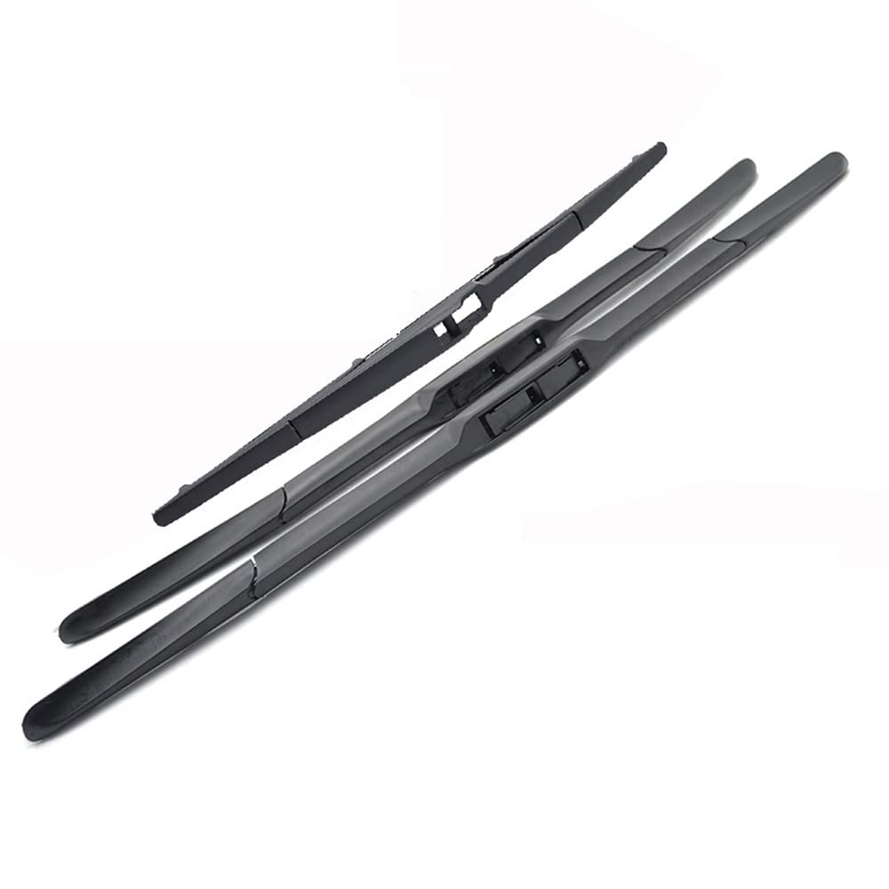 Scheibenwischer vorne und hinten Wischerblätter Set for Toyota Corolla Verso 2004-2009 Windschutzscheibe Windschutzscheibe Fenster 26 "+ 16" + 11 " von Muarted