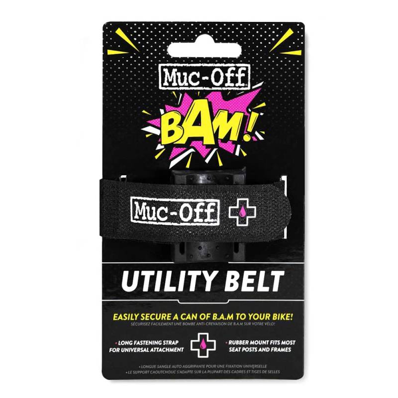 Muc-Off, Accessorio Nastro In Velcro Porta Bomboletta Bam, Fahrradzubehör, Mehrfarbig, Unica, Unisex Adult. von Muc-Off