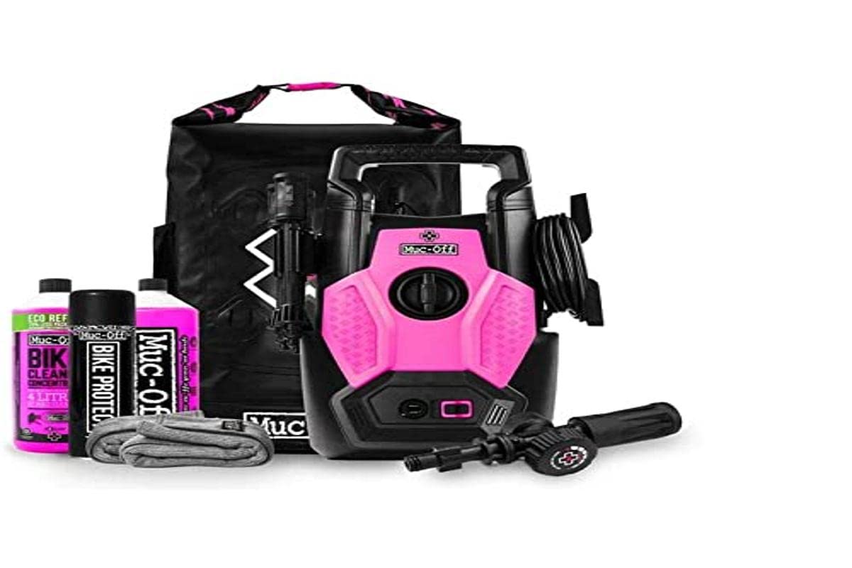 Muc-Off Fahrrad Hochdruckreiniger Set – Der Weltweit Erste Druckreiniger für Fahrräder – Fahrradzubehör Set – Fahrrad Reinigungsset mit Muc-Off Bike Cleaner, Bike Protect und Mehr! von Muc-Off