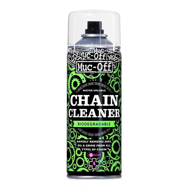 Muc-Off Chain Cleaner Kettenreiniger Fahrrad 400 ml - Wasserlöslicher, Biologisch Abbaubarer Kettenreiniger - Muc-Off Bike Cleaner - Fahrradreiniger Geeignet Für Alle Fahrradketten von Muc-Off