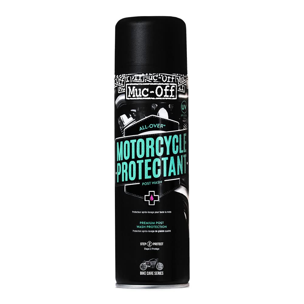 Muc Off Motorcycle Protectant Motorrad Schutz Spray, 500 ml - Premium Korrosionsschutz Spray Rostschutz Spray für Motorräder nach der Reinigung - Sicher Auf Allen Oberflächen von Muc-Off