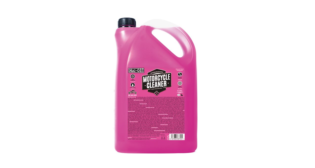 Muc-Off Motorrad-Reiniger, biologisch abbaubar, 5 Liter von Muc-Off