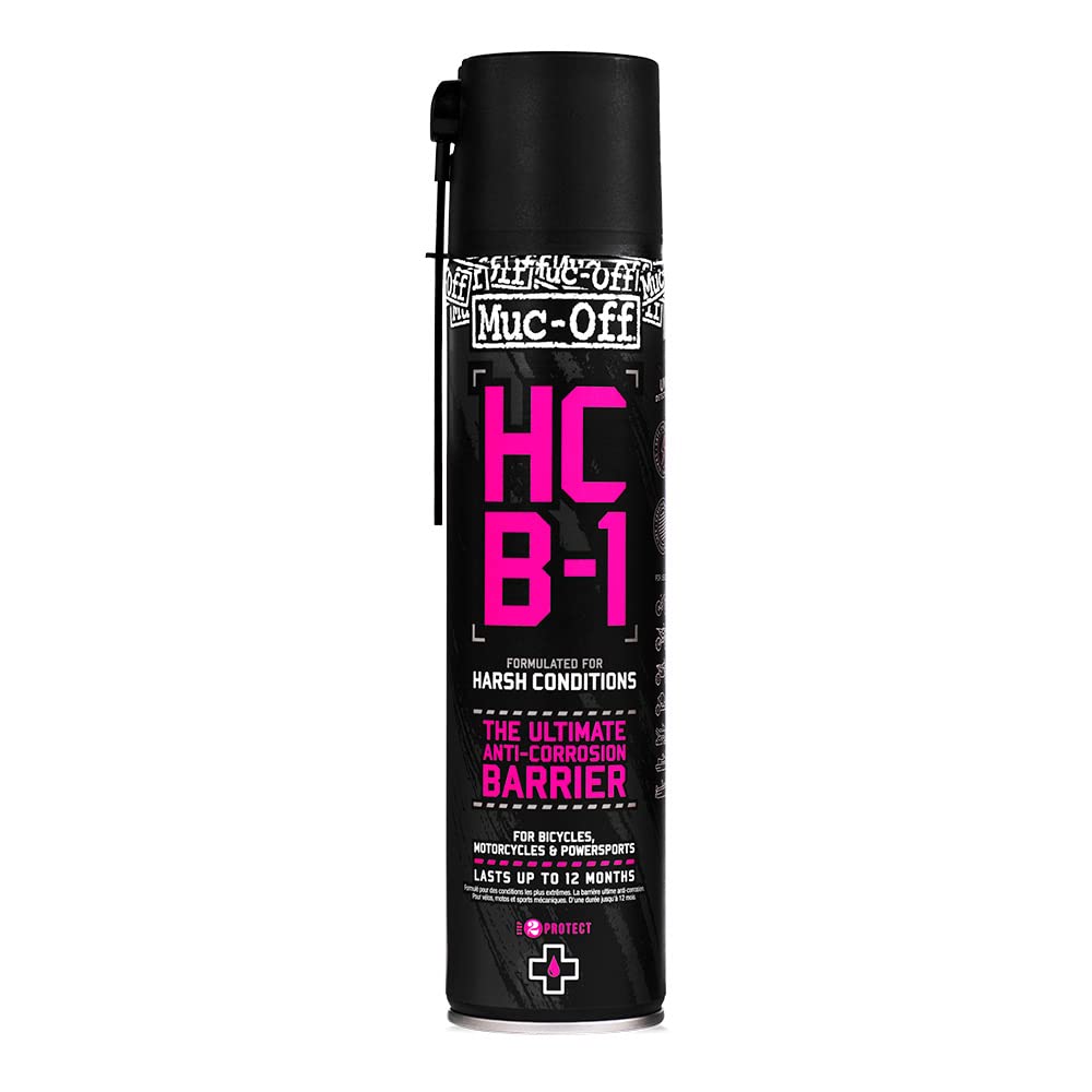 Muc Off HCB-1, 400 ml - Hochwertiger Korrosionsschutz - Rostschutz Spray für Fahrräder, Motorräder und Powersports - Hält bis zu 12 Monate von Muc-Off