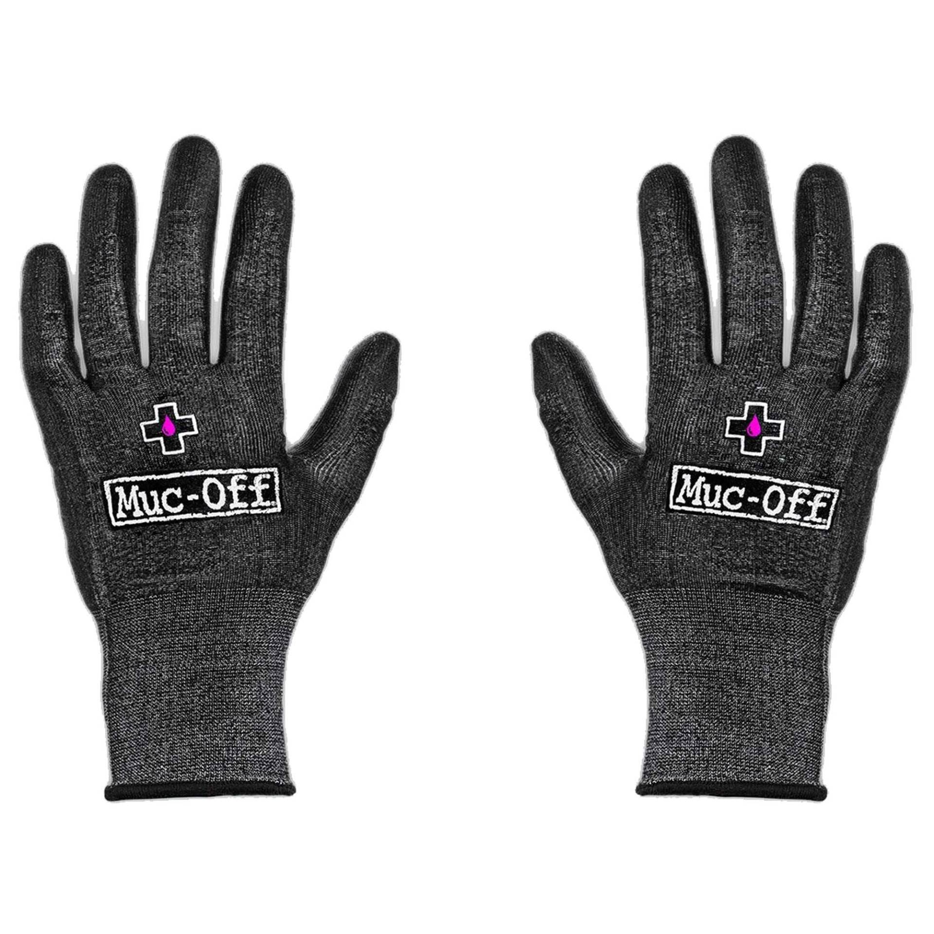 Muc-Off Mechaniker Handschuhe, Groß – Latexfreie Schnittschutzhandschuhe für die Wartung von Fahrrädern und Motorrädern – Waschmaschinengeeignete Arbeitshandschuhe von Muc-Off