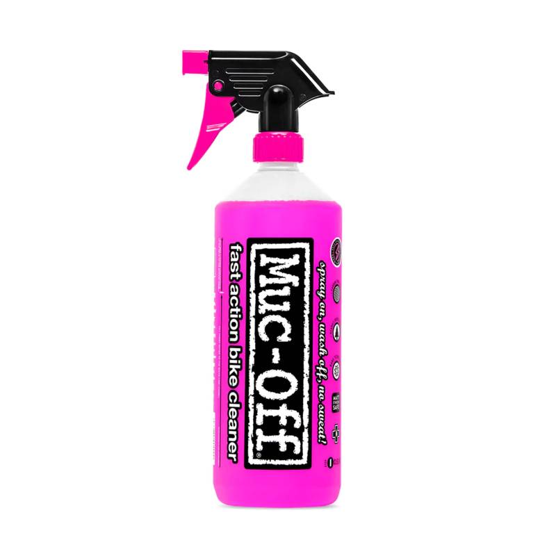 Muc Off Nano-Tech Fahrradreiniger, 1 Liter - Hochwirksames, Biologisch Abbaubares Fahrrad Reinigungsspray Muc Off Bike Cleaner - Sicher auf Allen Oberflächen Für Alle Fahrradtypen Geeignet von Muc-Off