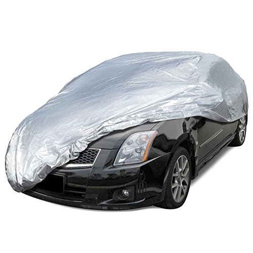 Mulcort Universal Full Car Cover Outdoor Indoor UV Schutz Sunscreen Heat Protection Dustproof Scratch-Resistant Sedan Suit von Mulcort