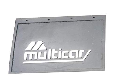 Multicar M25 Schmutzfänger hinten, mit Logo von Multicar