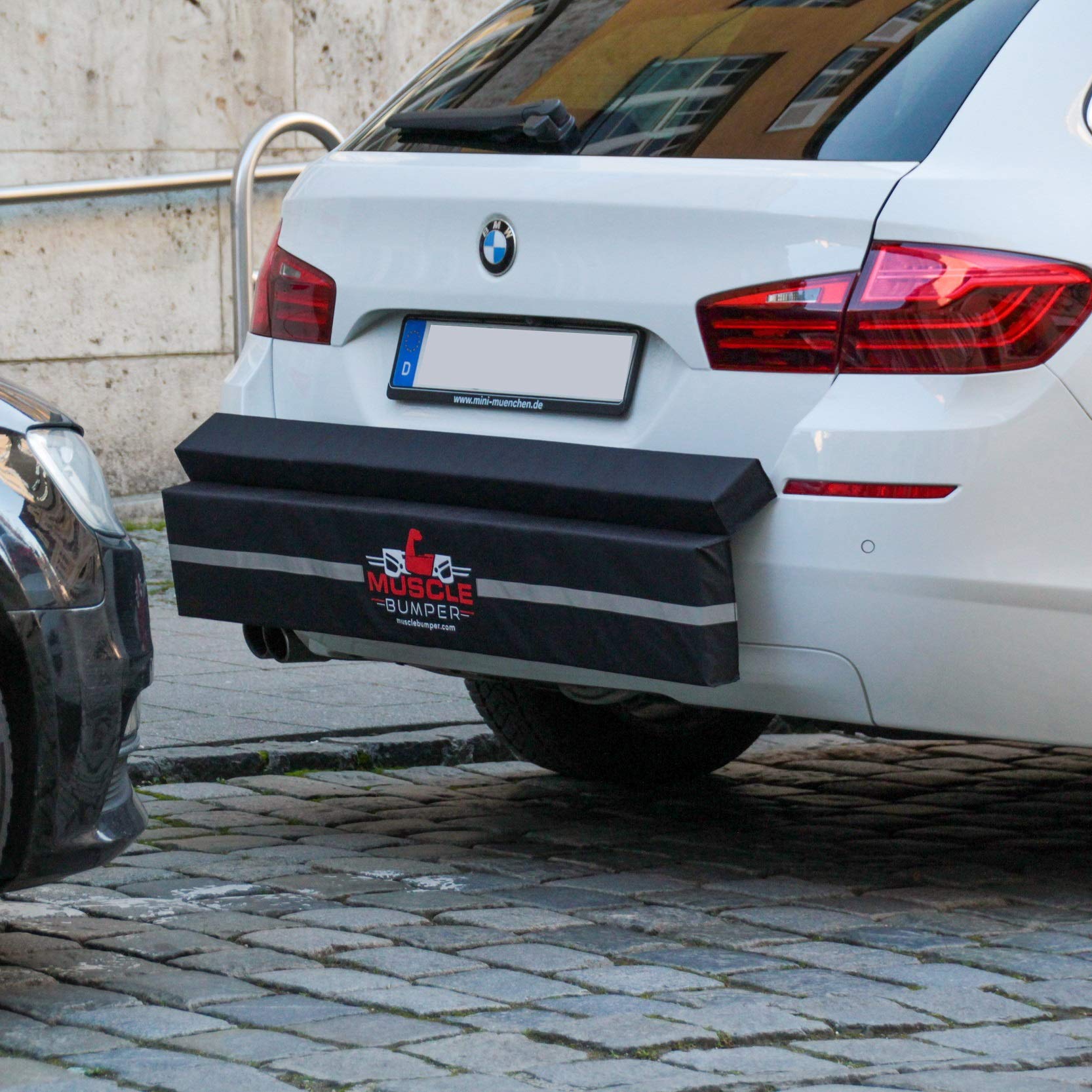 Stossfängerschutz Auto - Schaumstoffplane gegen Heckaufprall auf Parkplatz von GTTCCG