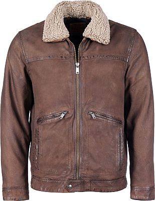 Mustang Chicago, Lederjacke - Braun - L von Mustang