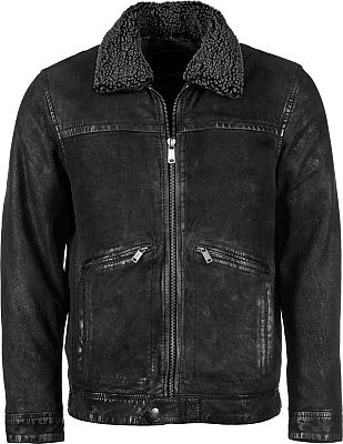 Mustang Chicago, Lederjacke - Schwarz - L von Mustang