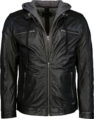 Mustang Foster, Lederjacke - Schwarz - S von Mustang