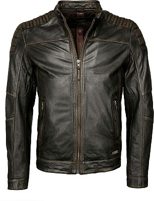 Mustang Whyte, Lederjacke - Dunkelbraun - S von Mustang