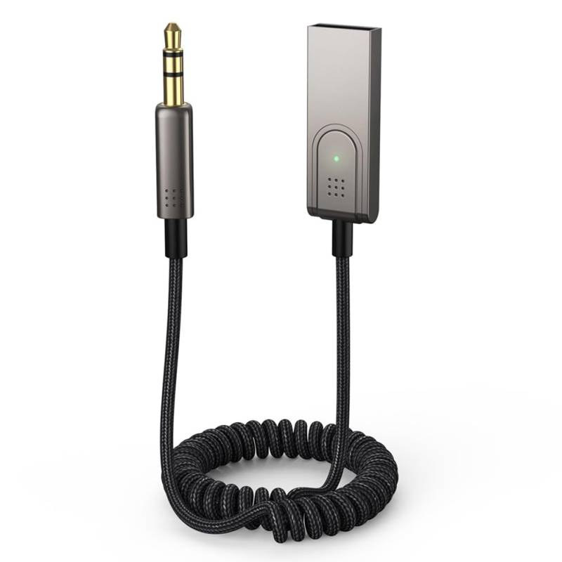 Muuoeou AUX-Auto-Bluetooth-Kabel, USB-Auto-Audiokabel, Audioanruf-Navigations-Konvertierungskabel, Zubehör von Muuoeou