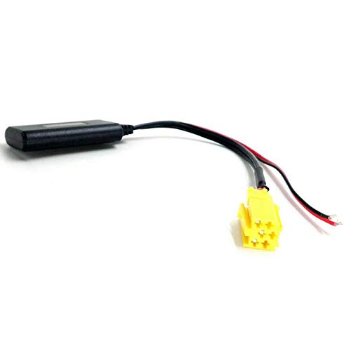 Muuoeou Auto Bluetooth AUX Kabel Adapter für Grande Punto Stereo Mini 6 Pin Bluetooth Modul Adapter von Muuoeou