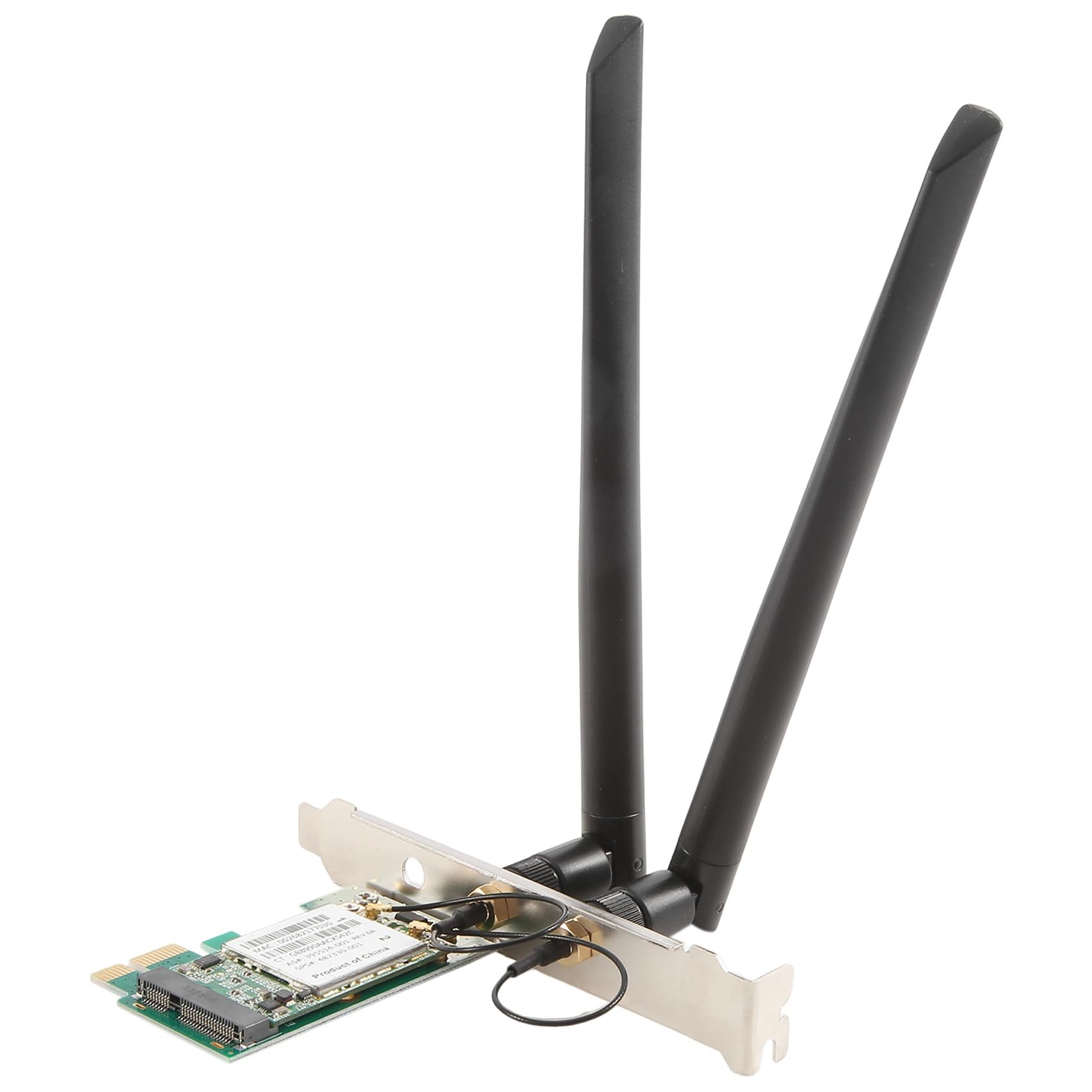 Muuoeou PCI-E WiFi-Adapter BCM94322 WiFi-Netzwerkkarten 300 Mbit/S für MacOS 5G+2.4G Dual Band 802.11AN WLAN Plug und Play von Muuoeou