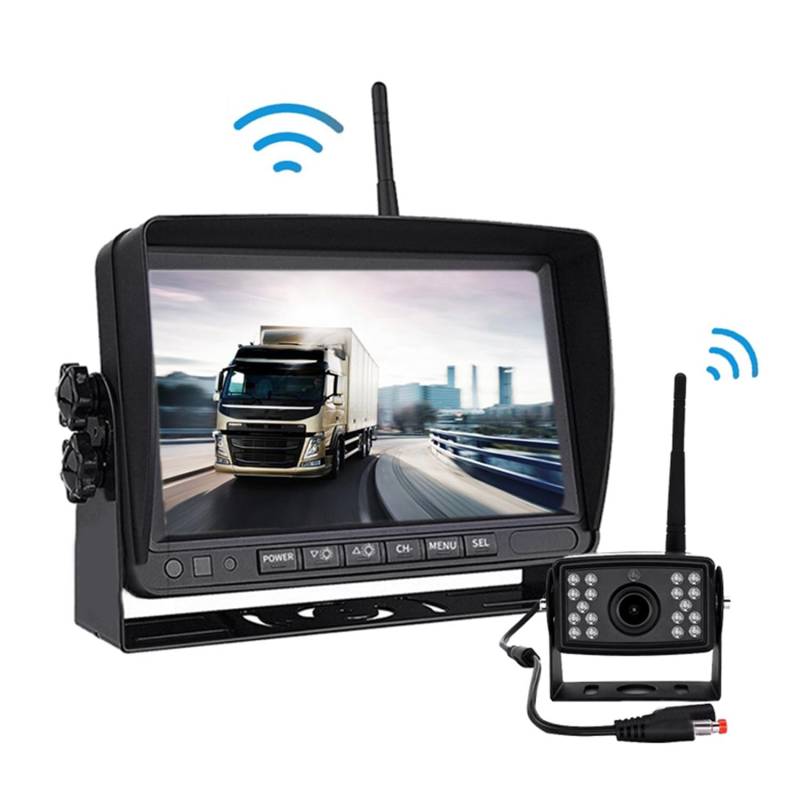 Muuoeou PZ607-WD 7,0 Wireless Digital Audio und Video Separater Rückfahrmonitor Teile Zubehör von Muuoeou