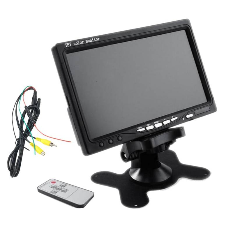 Muuoeou TFT-LCD-Farb-HD-Umkehrbildschirmanzeige ABS-Automobilzubehör für Auto CCTV Desktop-Digitalanzeige von Muuoeou