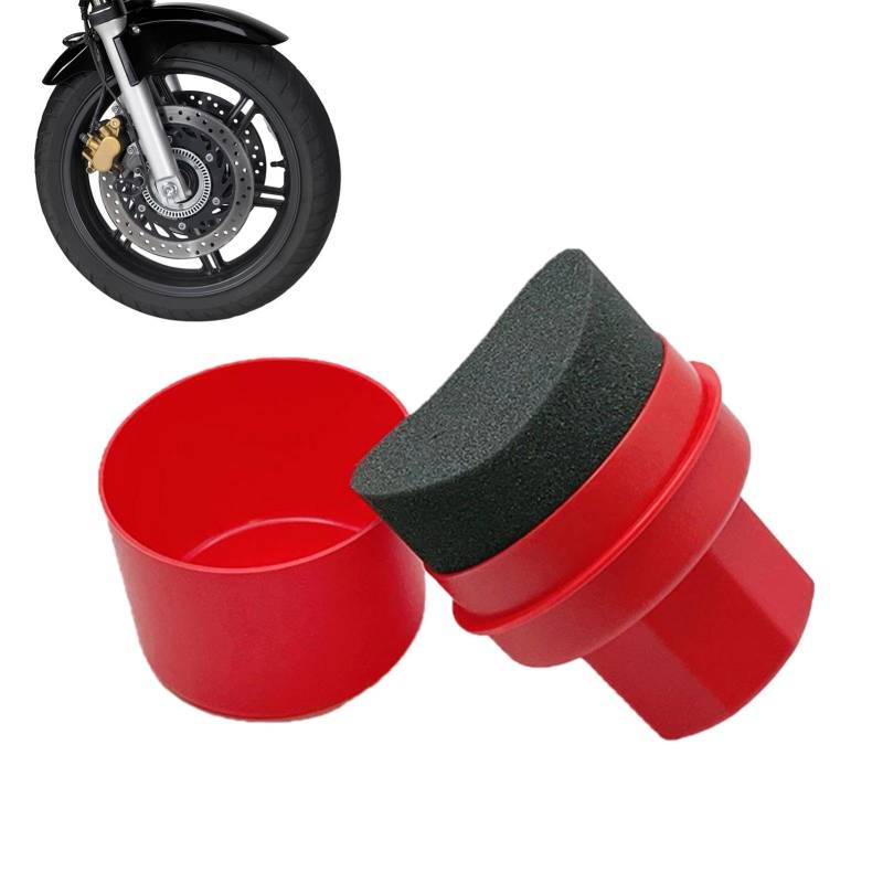 Mxshc Reifenglanz Applikator Bürste Auto Detailingbürste Auto Reinigungsbürsten Tire Dressing Applicator Auto Innere Reinigungswerkzeuge Pinsel Weiche Glanzbürste Für Die Autopflege 8,5x12 cm von Mxshc