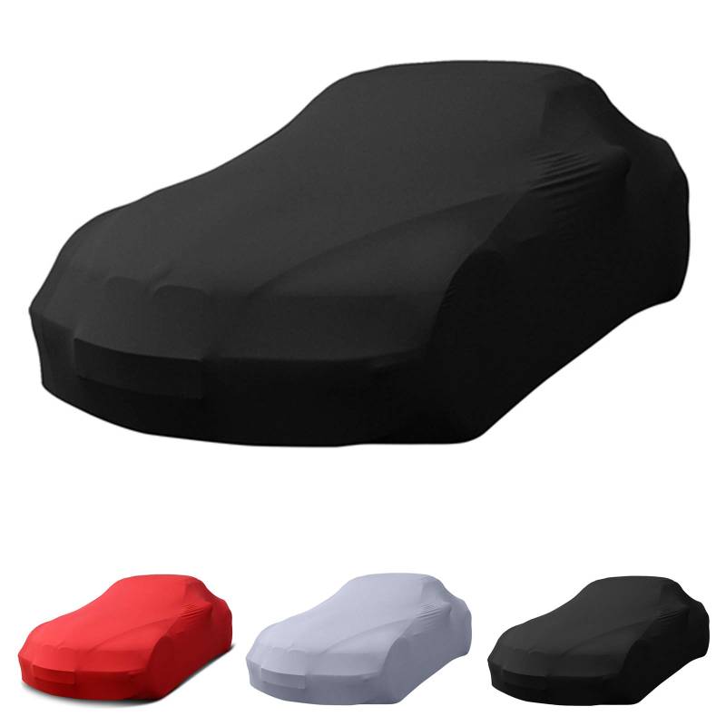 MyCarCover Autoplane Kompatibel mit Porsche Innenbereich Stretch Super Soft extrem atmungsaktiv Ganzgarage Autoabdeckung Car Cover Abdeckplane schmutzabweisend Autogarage Staubschutz von MyCarCover