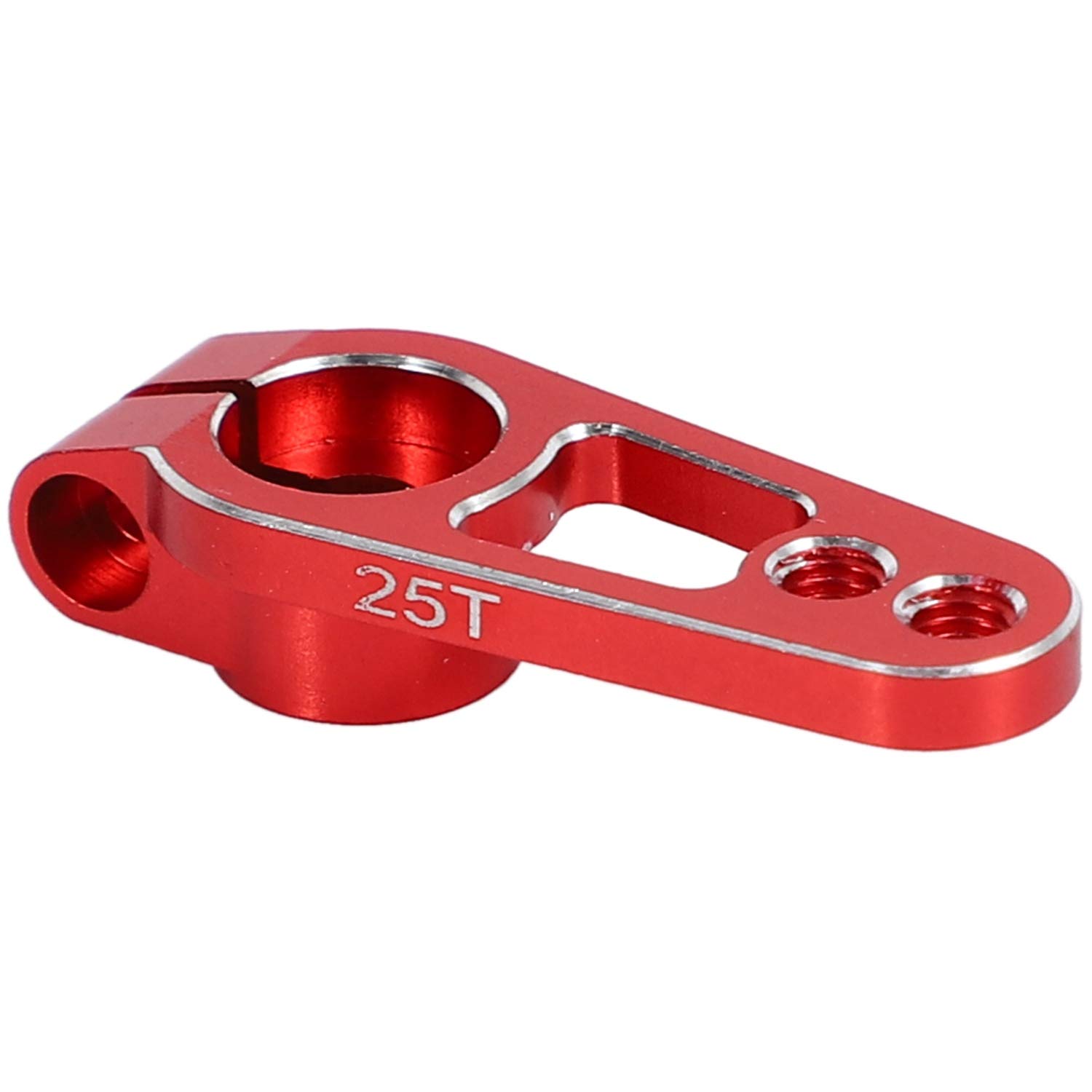 Myingaou 1 Stuecke Aluminium Legierung 25 T 31 Mm Lenkung Servo Arm Horn für RC Auto Crawler Teile, Rot von Myingaou