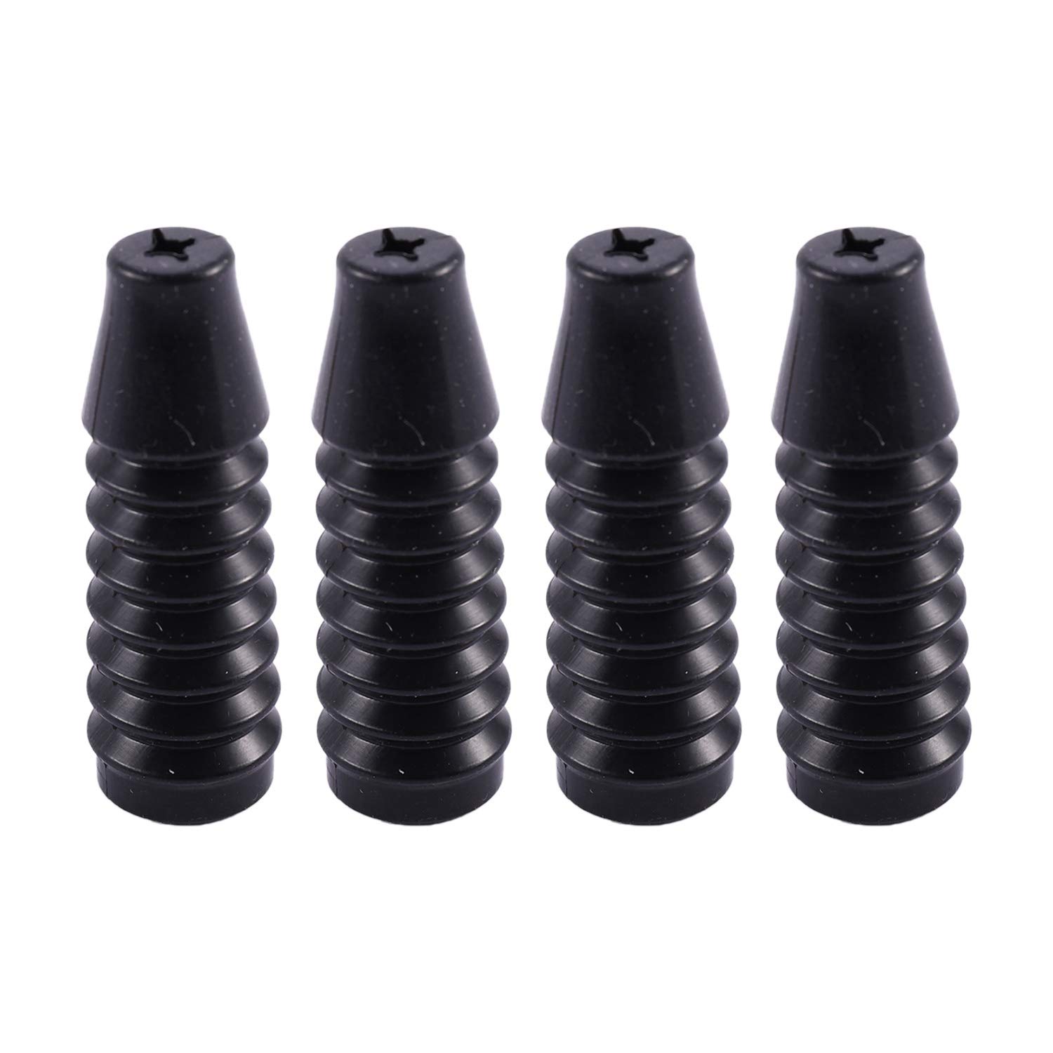 Myingaou 4Pcs Absorber Shock Damper Staubschutz RC Autoteile für 1: 8 RC Auto Offroad Crawler 46Mm von Myingaou