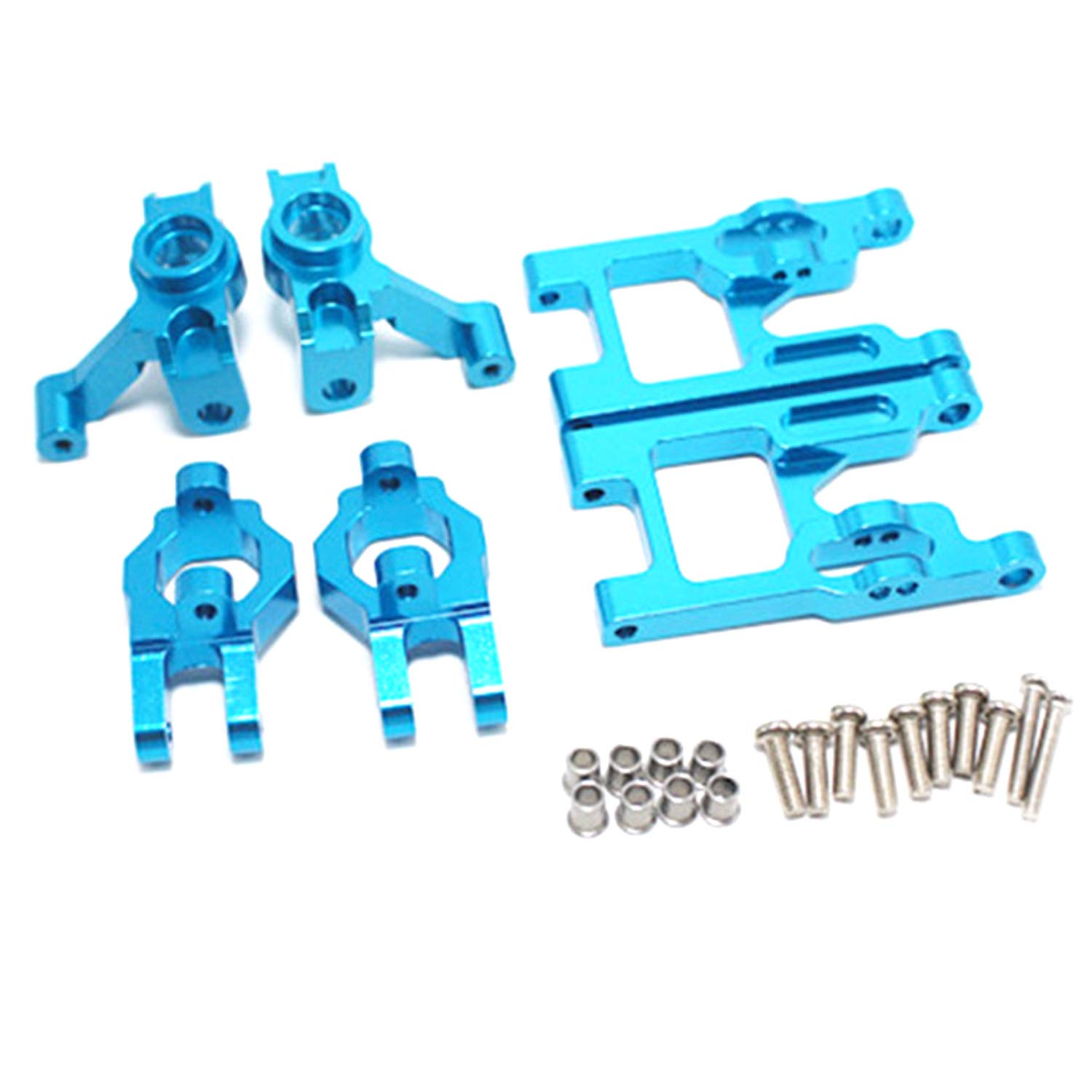 Myingaou Basis C Lenk becher Vorderer Schwenk arm satz 1/12 RC für 12428 FY-03 Q39 Upgrade teile Kit, blau von Myingaou