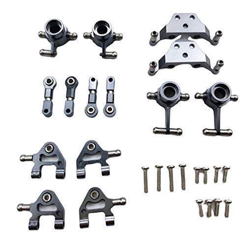 Myingaou Metall Verbesserte Teile Lenkung Cup Swing Arm Plate Set für P929 P939 K969 K979 K989 K999 1/28 RC Auto, von Myingaou