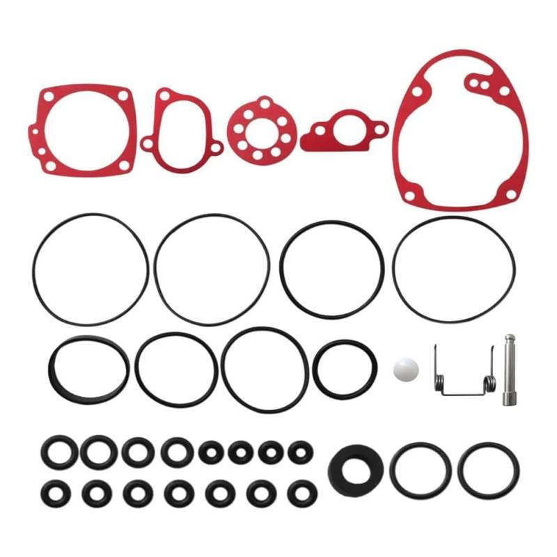 Mzpeldxk NV45AB, NV45AB2 Spulen-Dachnagler O-Ring Kit Spulen-Dachnagler mit Extras Wie Abgebildet Kunststoff+Metall für von Mzpeldxk