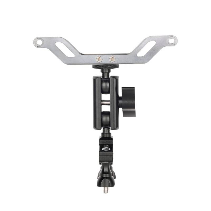 Lenkerhalterung kompatibel für DJI Mini 3 Pro mit Bildschirm-Fernbedienung, Fahrradhalterung für Drohnen-Controller, Motorrad, Reitkamera, Klemmclip, Fahrrad-Action-Kamera-Halterung, Zubehör von N+B